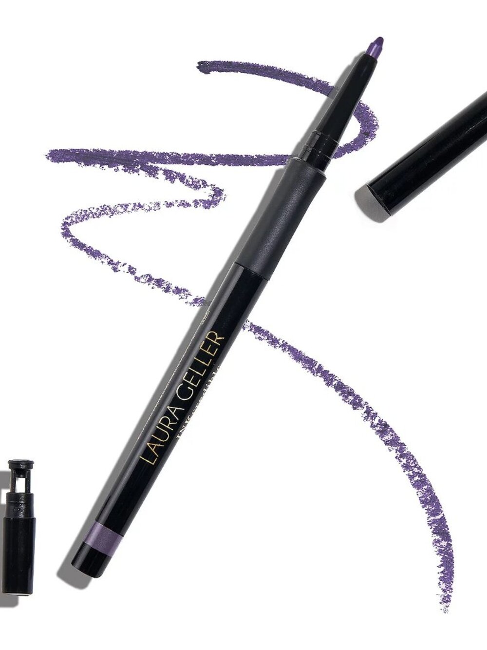 New NWOB Laura Geller INKcredible Waterproof Gel Eyeliner Pencil - Ultra Violet